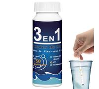 Pour Piscine - D'analyse Pour Eau De Spa - Mesure Précise Du Sel 50 Pièces Pour Entretien Équilibre Spa Eau Douce Salée Bassin Enterré