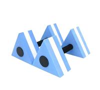 Pour piscine, équipement de fitness léger et portable mousse avec forme triangulaire, haltères aquatiques pour piscine | pour entraînement musculaire Squat Natation sous l'eau Sport extérieur