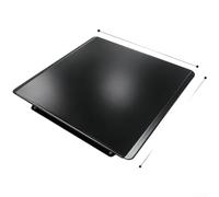 Pour plafond en alliage d'aluminium pour panneau d'accès 17,5 cm encastré | Robuste en alliage d'aluminium, taille carrée de 17,5 cm, design encastré, résistant à l'humidité, utilisation dans la