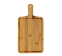 pour plateau à Pizza Carré en pour bois 24cm avec Poignées (Square large size)