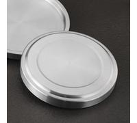 pour plateau de pour service Rond 304 Double Épaisseur pour Buffet et Traiteur - Présentation Pâtisseries Antidérapant 26cm(26cm)
