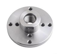 pour plateau de Tour pour bois Acier 1-8TPI 3 Pouces Précision(4inch) | Acier traité, filetage 1-8TPI, diamètre 3 pouces, précision CNC, pour idéal ébénisterie
