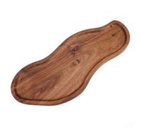 pour plateau pour Gâteaux et Desserts Style Rustique pour plateau(large) | Design unique pour arachide, esthétique naturelle, pour bois d'acacia massif, pour idéal décoration table