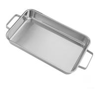 pour plateau pour gril Poisson Acier 304 Rectangulaire pour(silver) | Acier 304 pour premium, résistant rouille, , finition , usage domestique