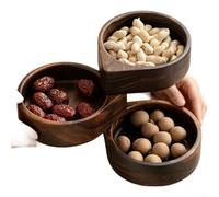 pour plateau Tournant pour bois Noyer 360° Organisateur Cuisine