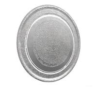 pour plateau Verre Micro-ondes 25.5cm Y Compatible pour teka(24.5) | Compatible pour bosch, pour siemens, Y, 24cm diamètre, verre trempé sûr