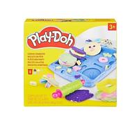 pour Play doh Kitchen - Biscuits en Fete avec Accessoires Cuisine et Pate a Modeler - Patisserie, Cookies, gateaux - Set Jeu et Carte