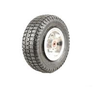 Pour pneus de vélo électrique 9 x 3,50-4 avec jantes en aluminium, indice de 4 plis, pression maximale 42 psi, offre une excellente traction et capacité de charge