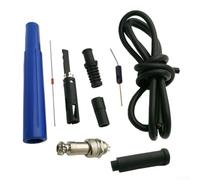 Pour poignée de fer à souder 9501 compatible avec la station T12 et pour contrôleur Oled, pièce à main ergonomique en métal pour kit électronique DIY, pièce de rechange bleue pour soudage et
