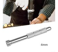 Pour poignée de tournevis pour réparation électronique - Porte-embout hexagonal de 4 mm avec poignée ergonomique en alliage d'aluminium, longueur 90 mm, poids 35 g