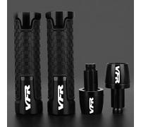 pour poignées de Guidon Moto pour VFR750 VFR800 VFR1200, Embouts, Bouchons poignée coulissants(Black3)