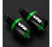 pour poignées de Guidon Moto pour VFR750 VFR800 VFR1200, Embouts, Bouchons poignée coulissants(Green1)