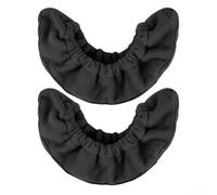 pour polar Fleece Ice Skate Covers M Soft Blade Protector pour(L Black) | Soft pour polar fleece, medium size 18cm, fits child skates, absorbs sweat, prevents blade rust