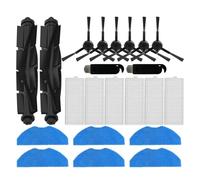 Pour Polaris PVCR 6001 IQ Home Aqua/Beko VRR80214VB VRR94314VB Robot Aspirateur Brosse Latérale Principale Filtre HEPA Vadrouille