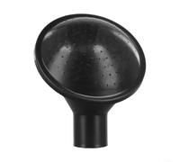 Pour pommeau de douche de rechange noir pour arrosoir de jardin - Raccord 10 x 9 cm, convient pour canettes de 5 L/8 L/10 L/14 L (1 pièce)