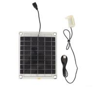 pour Pompe 10W Transparente Pour Bassin pour Pompe 10W Transparente | Panneau transparent double face, conversion pour efficace, énergie verte, électricité, durable