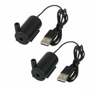 pour Pompe Immergée USB 5V Silencieuse pour Mini Aquarium pour(2pcs)