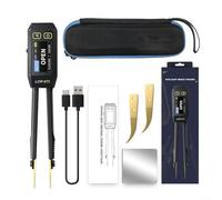 Pour pont numérique FNIRSI LCR-ST1, testeur de pont numérique LCR, kit de pince à épiler numérique, capacité inductance, continuité, testeur à trois fréquences