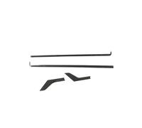 Pour Porsche 911 992 2019 2020 2021 2022 2023 Autocollant Pour Panneau De Porte Intérieur En Fibre De Carbone Véritable Garniture Moulée YIJIAVSX(4pcs set)
