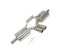Pour Porsche 986 Pour Box Ster Base&S 2.5L, 2.7L Et 3.2L : Kits D'échappement Catback En Acier Inoxydable Avec Silencieux HETEVSCCK