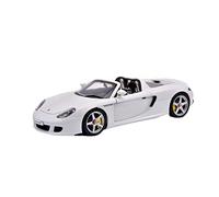 pour Porsche Carrera GT 1 18 Modèle De Voiture Simulation Alliage Blanc Collection Véhicules en Métal Moulé sous Pression Jouets Non RC