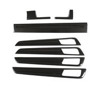 Pour Porsche Pour Cayenne 2018 2019 2020 2021 2022 2023 2024 Garniture Intérieure De Panneau De Commande Central De Porte OOPUHKSY(Carbon Fiber(ABS))
