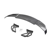 pour Porsche pour Cayenne pour Boxster 718 Coffre De Voiture Lèvre Arrière Aileron Arrière 140 Cm Universel ABS Matériel Refit Becquet Accessoires(Real Carbon Fiber)