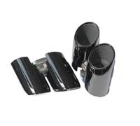 Pour Porsche Pour Panamera 970 2010 2011-2015 2016 Systèmes D'échappement Voiture Embout De Silencieux Tuyau D'échappement Diffuseur Accessoires(Black,2014-2016)