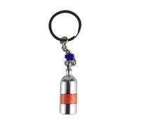 pour Porte-clés Bouteille pour Mini Turbo Nos pour Voiture Rc Boîte À Pilules Secrète Décoration Intérieure Métal Pièces Mise Niveau Accessoires Rc Mise Niveau Composant