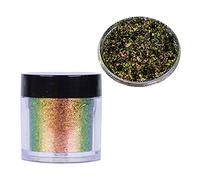 Pour poudre à ongles, brocart coloré, nuage grossier, fait à la main, maquillage du visage, du corps, décoration d'ongles, support de fard à paupières, pigment de maquillage