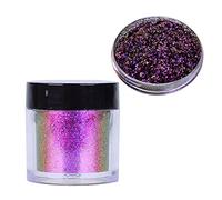 Pour poudre à ongles, brocart coloré, nuage grossier, fait à la main, maquillage du visage, du corps, décoration d'ongles, support de fard à paupières, pigment de maquillage
