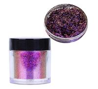 Pour poudre à ongles, brocart coloré, nuage grossier, fait à la main, maquillage du visage, du corps, décoration d'ongles, support de fard à paupières, pigment de maquillage