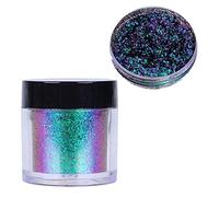 Pour poudre à ongles, brocart coloré, nuage grossier, fait à la main, maquillage du visage, du corps, décoration d'ongles, support de fard à paupières, pigment de maquillage