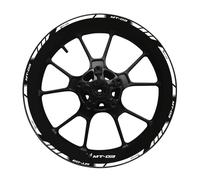 Pour Pour Mt03 Pour MT 03 Pour Mt-03 Ensemble Décoration Décalcomanie Moyeu 17 Pouces Autocollant Jante Cadre Roue Réfléchissant Et Étanche(23)