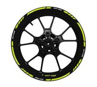 Pour Pour Mt03 Pour MT 03 Pour Mt-03 Ensemble Décoration Décalcomanie Moyeu 17 Pouces Autocollant Jante Cadre Roue Réfléchissant Et Étanche(21)