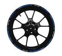 Pour Pour Mt03 Pour MT 03 Pour Mt-03 Ensemble Décoration Décalcomanie Moyeu 17 Pouces Autocollant Jante Cadre Roue Réfléchissant Et Étanche(18)