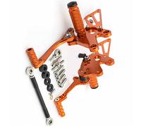 pour pour Ninja 250 pour Ninja250R EXC 2008 2009 2010 2011 2012 Aluminium Réglable Moto Recul Arrière Ensemble Pied Peg Pédale Repose-Pieds