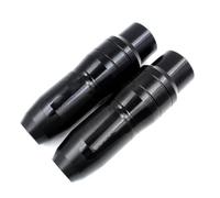 Pour Pour NINJA ER-6N ER6N Pour ER 6N Cadre De Moto Tampons De Crash Curseurs D'échappement Protecteur De Crash IENQBVL(Black)
