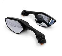 Pour Pour Ninja ZX10R ZX-10R 2016-2020 Moto Pliable Miroir Clignotant Signaux Arrière Vue Rétroviseurs(MT252-035-BK)