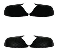 pour pour Q5 8R pour Q7 4L SQ5 Couvercles De Rétroviseurs Latéraux 2009-2016 Remplacement Coque Rétroviseur D'aile Porte Brillant Noir Boîtiers Rétroviseurs Voitures Coque Rétroviseur(Carbon Look)