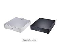 Pour, pour Star, Boîte à tiroir en espèces électronique lourd - 4 Bill 5 Plateaux de pièce - Push/Manual Open Key - Lock RJ11 Support - Pour Pos Imprimante Money Register (Noir)
