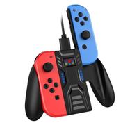pour pour Switch Joy-Con Controller Charging Grip Stand Dock (Blanc)