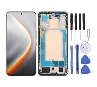 pour pour Tecno Pova 7 Ultra LJ9 écran LCD d'origine numériseur Assemblage Complet avec Cadre (Noir) Réparation