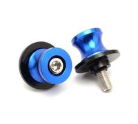 pour pour Tracer7 pour Tracer9 900 700 7 9 GT pour Tracer M6 CNC Moto Bras Oscillant Bobines Curseurs Support Arrière Vis Protection Contre Les collisions(Bleu)