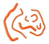 Pour Prelude BB6 BB8 H22A 1997-2001 Kit De Tuyaux Et Flexibles En Silicone Pour Radiateur De Voiture, Ensemble Automatique(Orange)