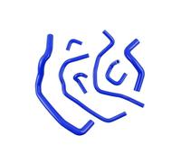 Pour Prelude BB6 BB8 H22A 1997-2001 Kit De Tuyaux Et Flexibles En Silicone Pour Radiateur De Voiture, Ensemble Automatique(Blue)