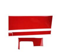 Pour Prius 2010 2011 Voiture Boîte À Gants Couverture Décor Intérieur Autocollant Garniture Accessoires(Rouge)