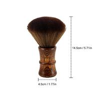 Pour professionnel, pour le nouage de nettoyage des cheveux, poignée en bois, maquillage de rasage de toilettage outil de rasage