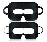 pour PS Vr2 VR Masque pour Les Yeux Couverture HygièNe Jetable Masque pour Les Yeux Sweat Protection Respirante du Visage pour Oculus pour Quest 2 pour Pico 4 pour PS Vr2 pour HTC (Noir 100pcs)