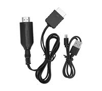 pour PS1 pour vers Câble AV HDMI pour Câble D'interface Multimédia vers HD, Cordon Adaptateur de Console de Jeu HD pour Câbles HDMI